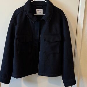 Old Navy Women's Black Pea Coat